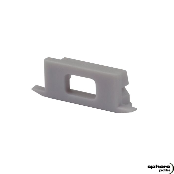 Embout de finition ASTEROPE, kit de 1, avec passage de câble