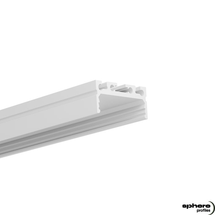 Profilé en applique LED CYGNUS, 200cm, blanc RAL 9010