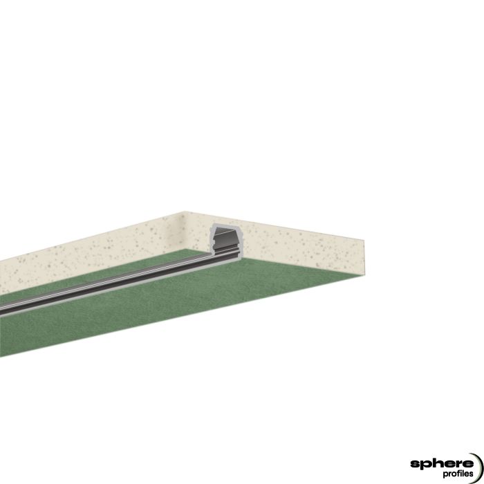??Profilé pour construction sèche PYXIS, 200 cm, avec diffuseur de protection