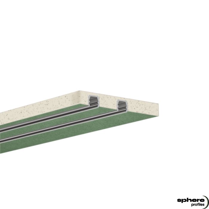 ??Profilé pour construction sèche PALLAS, 200 cm, avec diffuseur de protection