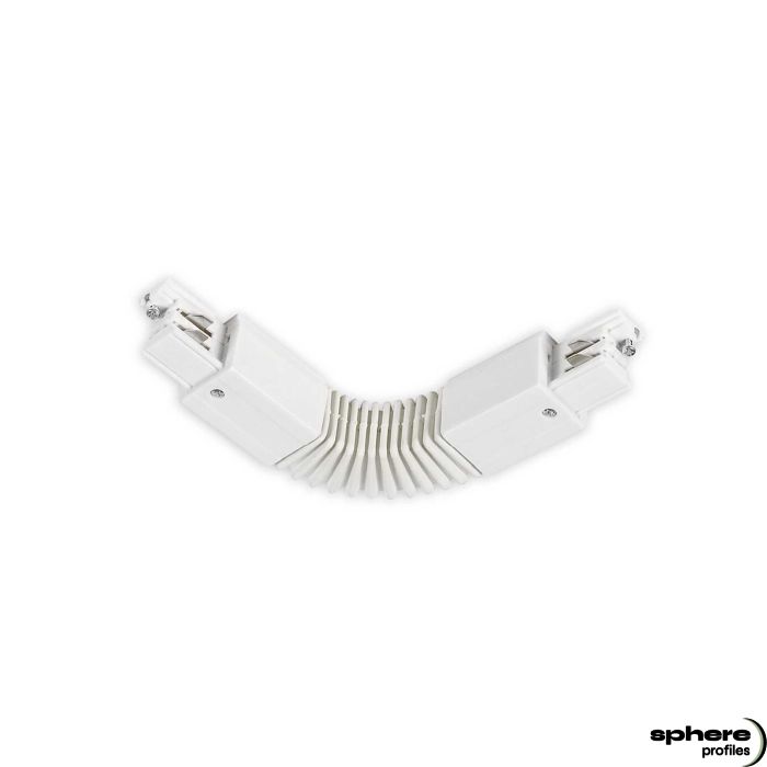 PAVONIS Conector flexible, blanco, 245 mm