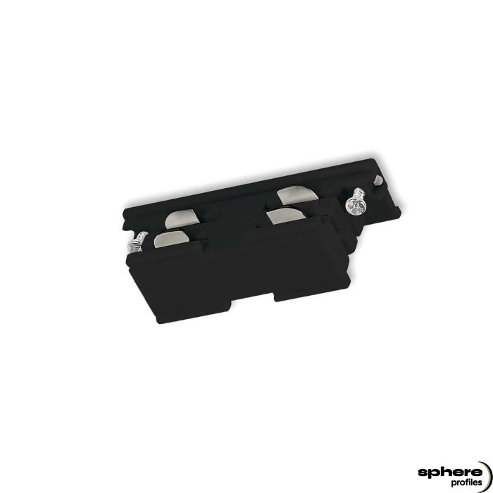 PAVONIS Conector lineal, negro, conductor de corriente