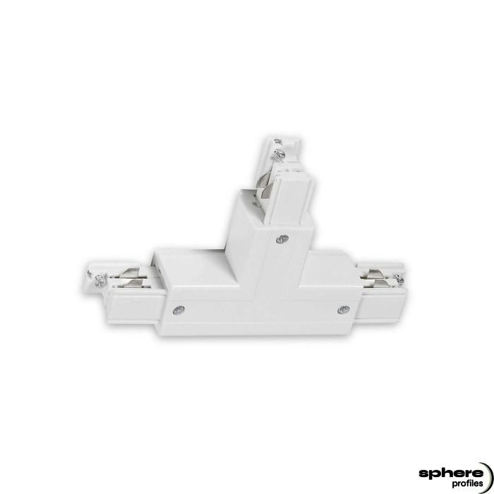 PAVONIS Conector en T, blanco, conductor N izquierdo