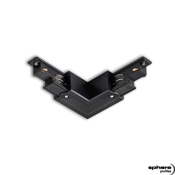 POLLUX Conector en L, negro, conductor N interior