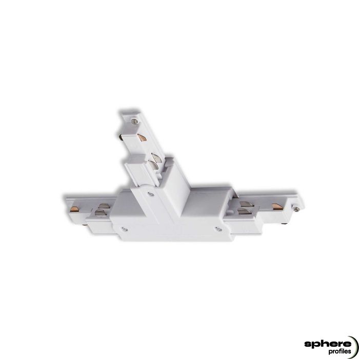 POLLUX Conector en T, blanco, conductor N izquierdo