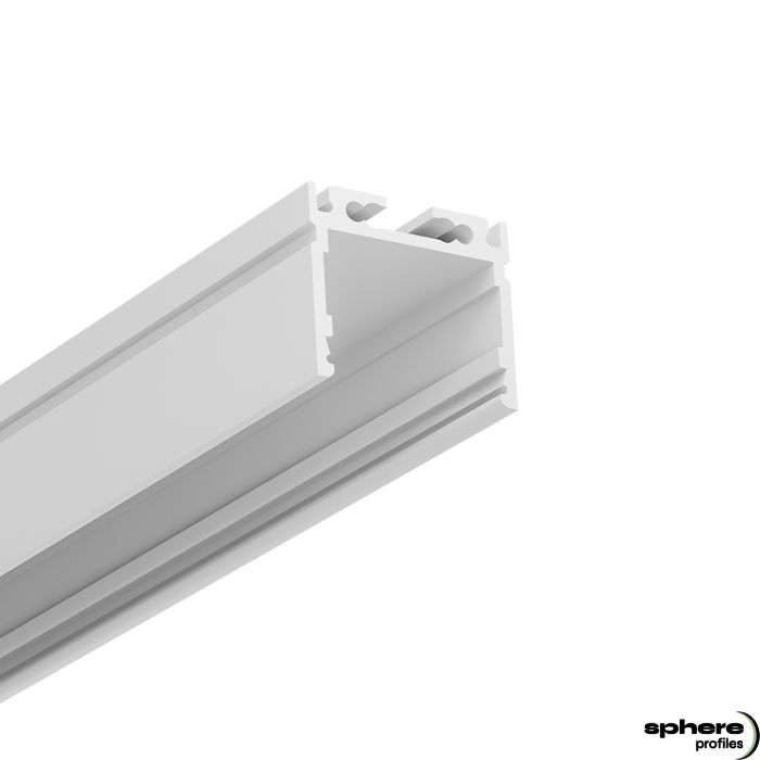 LED Construcción perfil ECHON, 200 cm, blanco RAL 9010
