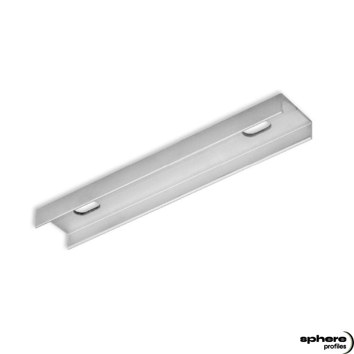 LED Construcción / montaje perfil CELEST, 10 cm, plano, perforado