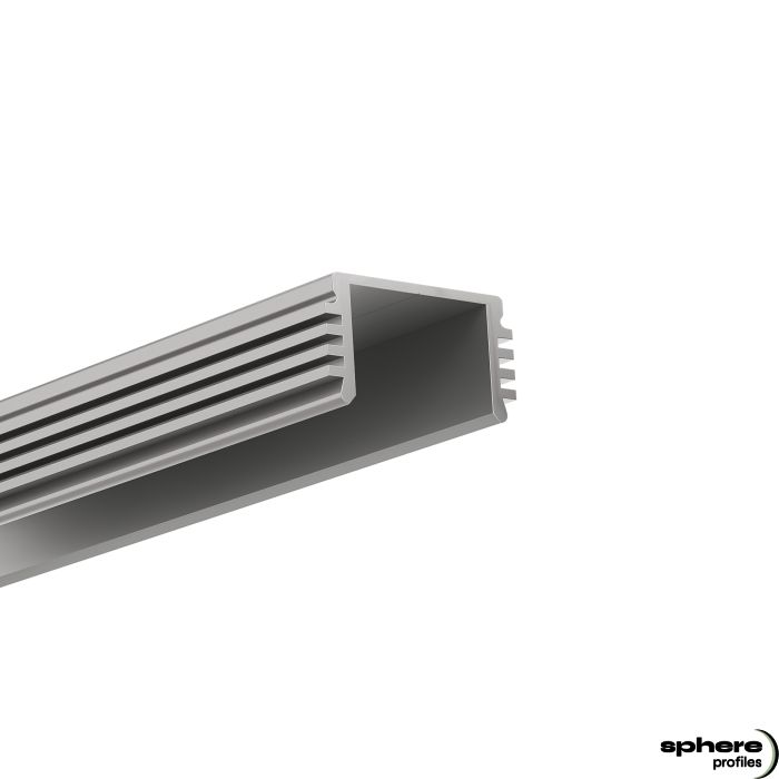 LED Construcción perfil HADIR, 200 cm, anodizado