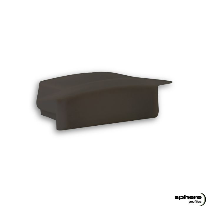 Tapa de cierre TAYGETA, negra, juego de 1