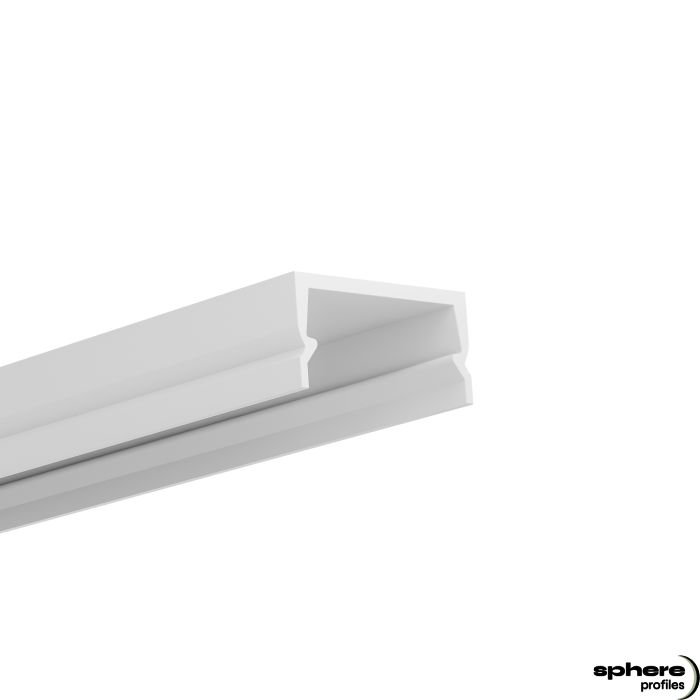 LED Construcción perfil URSA, 200 cm, blanco RAL 9010