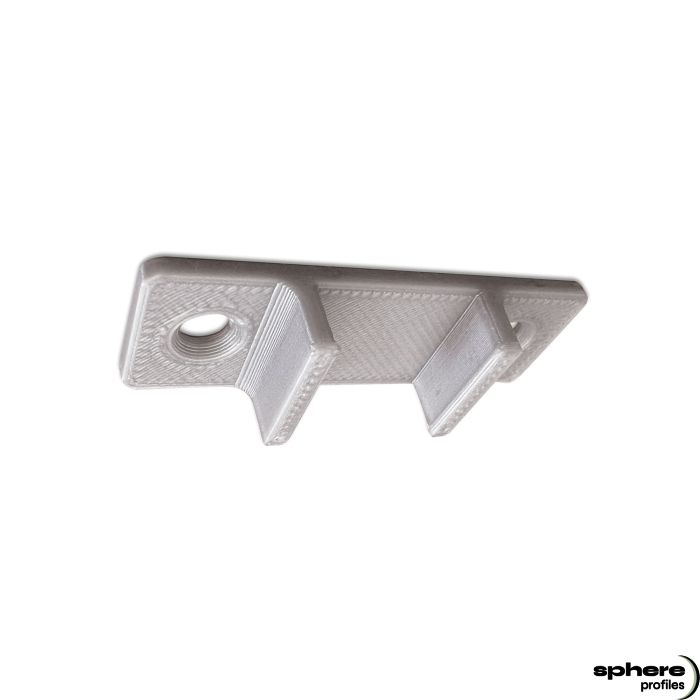 BRACKET-01 Clip de montaje, gris