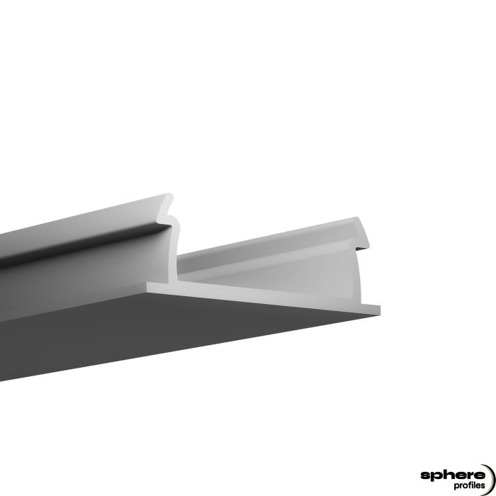 WHITE-04 Difusor, 200 cm, blanco/mate