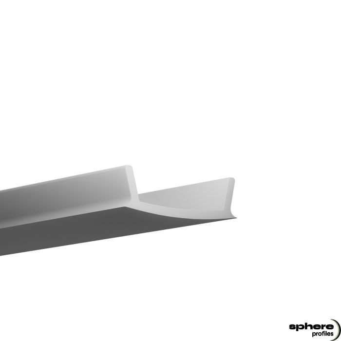 WHITE-05 Difusor, 200 cm, blanco/mate