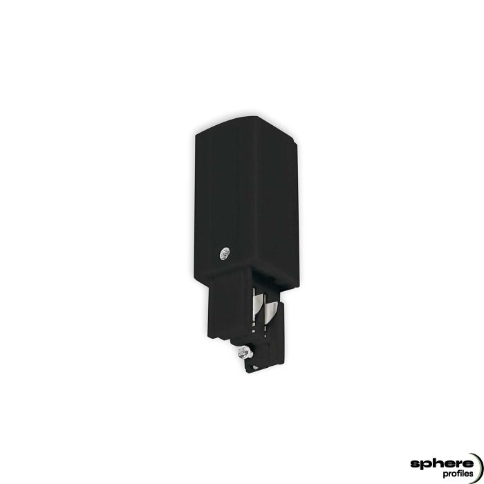 PAVONIS Side infeed, black, N-conductor left