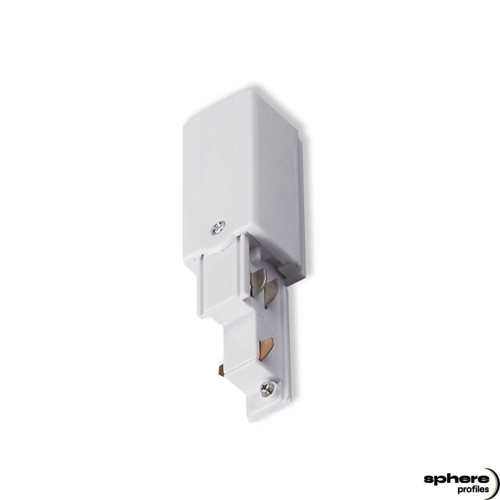 POLLUX Side infeed, white, N conductor left, DALI