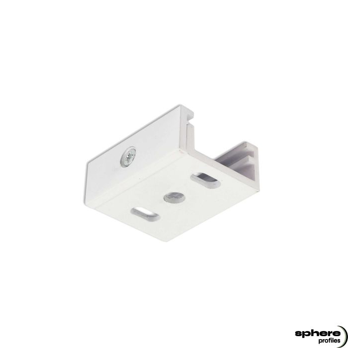 POLLUX Mounting clip, white, single set