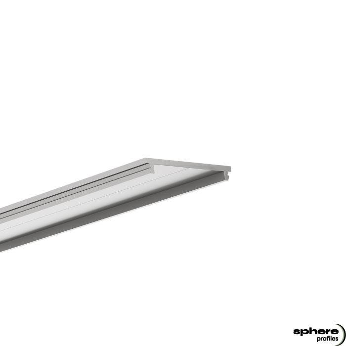 LED Surface profile ASTRA, 200cm, anodized, bendable