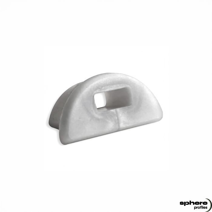 ECLIPSE End cap, single set, with cable outlet