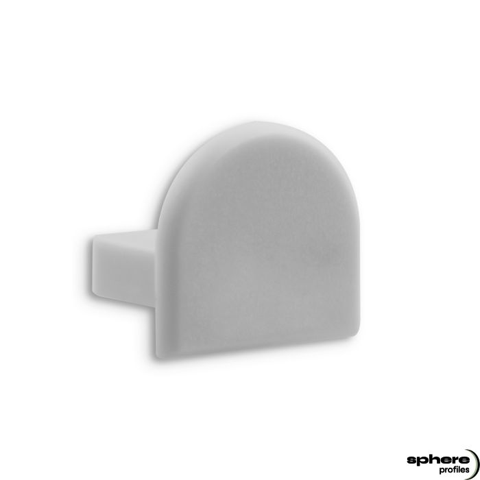 MAIA End cap, for round cover, single set