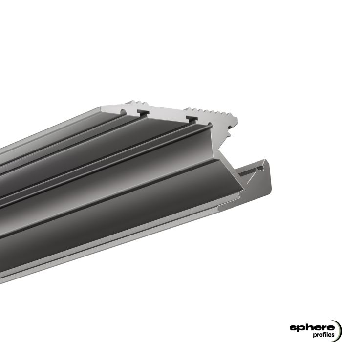 LED Stair profile FORNAX, 200cm, anodized