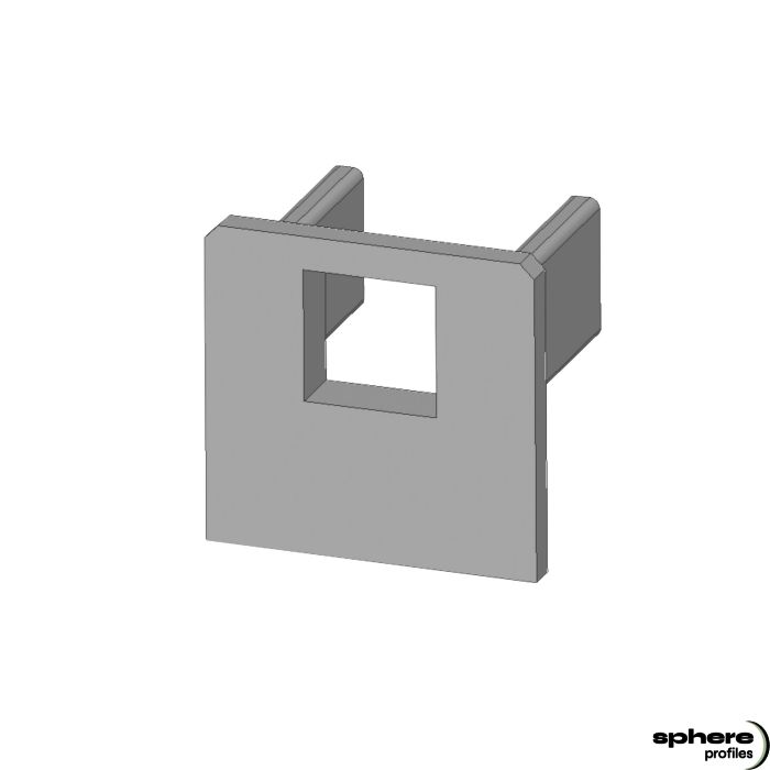 COSMIC End cap, single set, with cable outlet