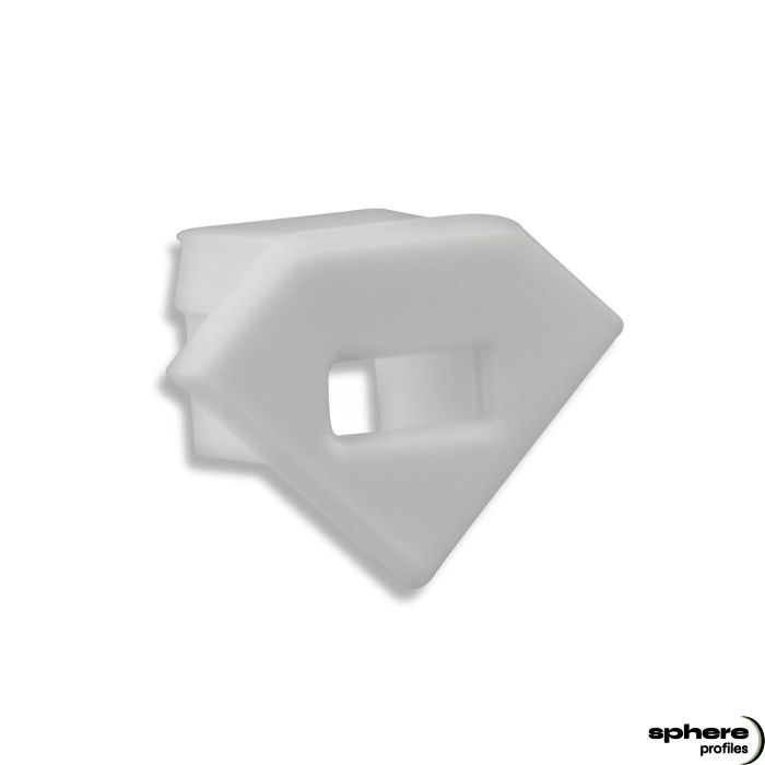 SIRIUS End cap, single set, with cable outlet