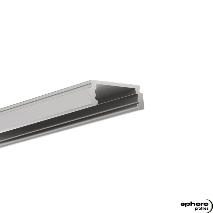 LED Surface profile PHERE, 200cm, anodized