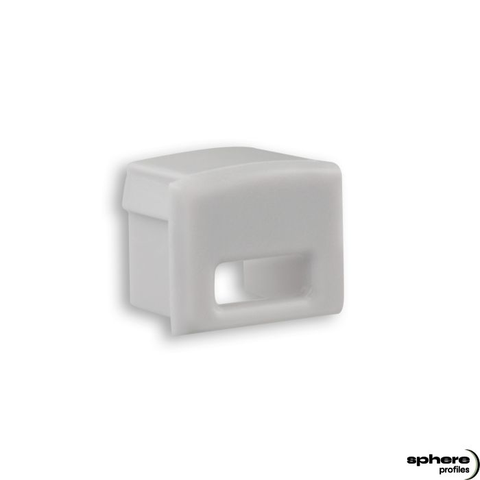 DENEB End cap, single set, with cable outlet