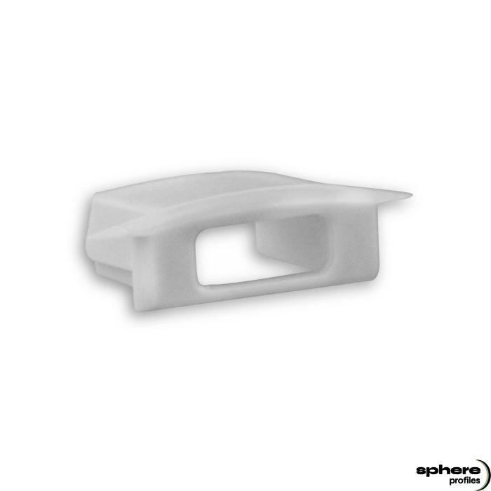 TAYGETA End cap, single set, with cable outlet