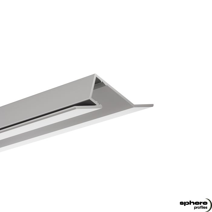 LED Wall profile PLEIONE, 200cm, anodized, indirect