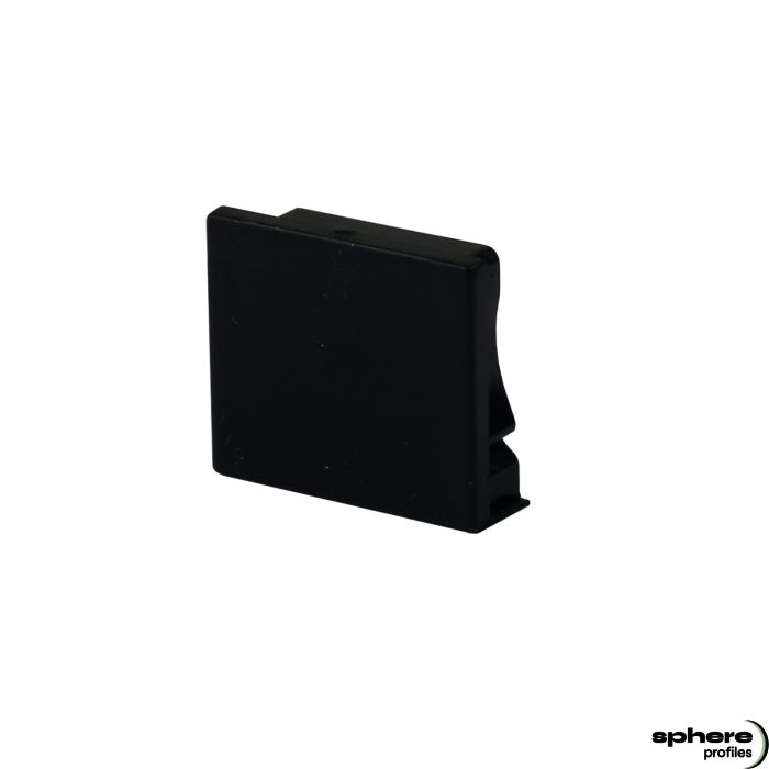 VORTEX End cap, black, single set