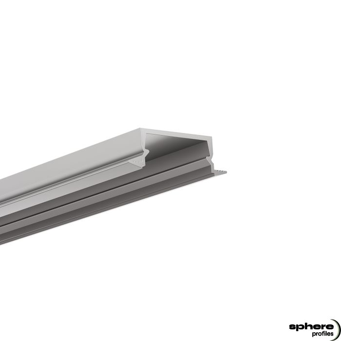 LED Recessed profile ASTEROPE, 200cm, anodized