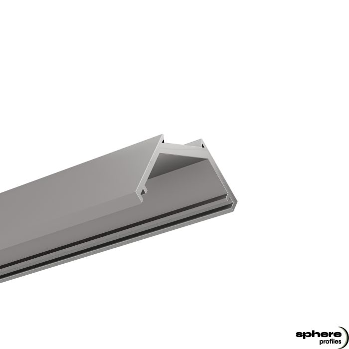 LED Corner profile ALPHARD, 200cm, anodized