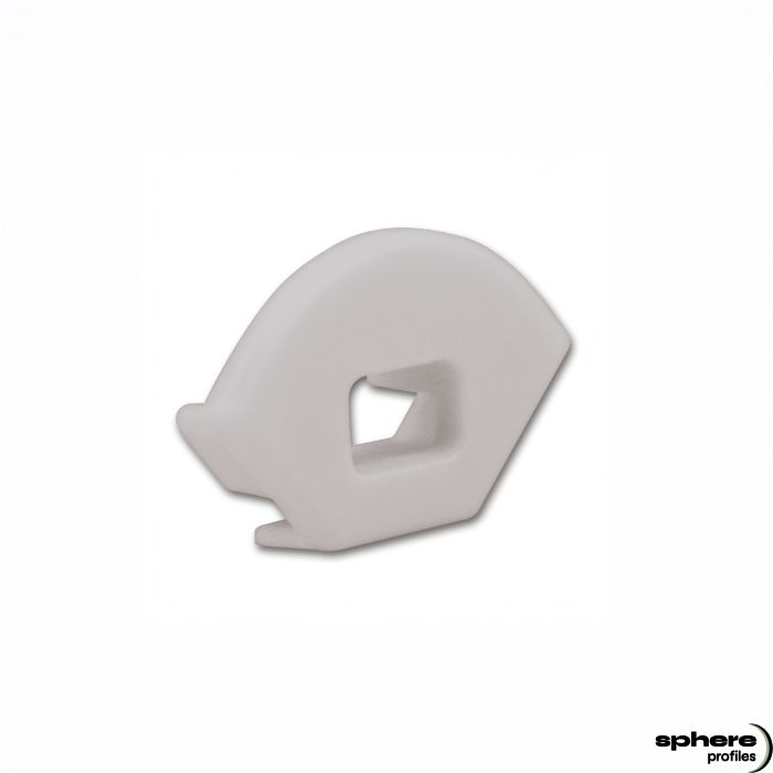 ALPHARD End cap, single set, with cable outlet