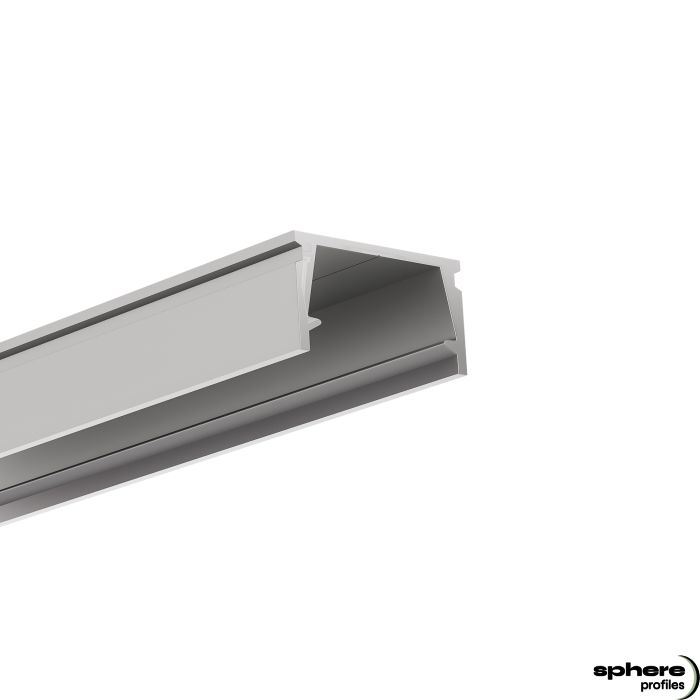 LED Surface profile AURIGA, 300cm, anodized