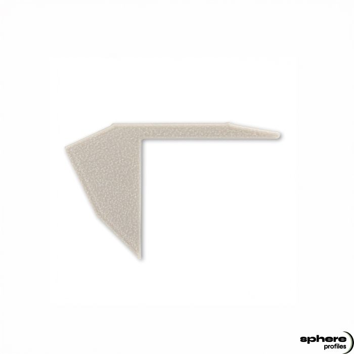 LEPUS End cap, plastic, set of 2, right/left