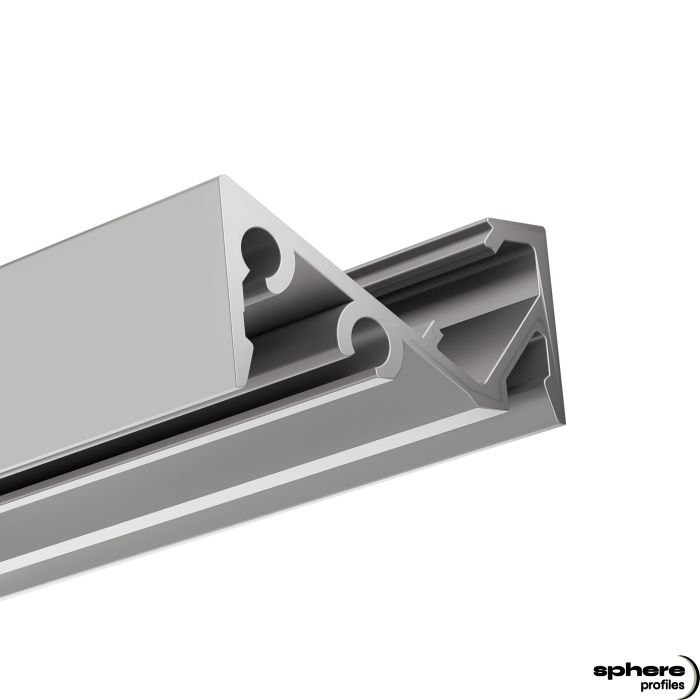LED Surface profile SERPENS, 200cm, anodized