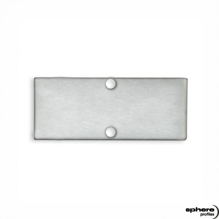 ATLAS End cap, anodized, set of 2, incl. screws