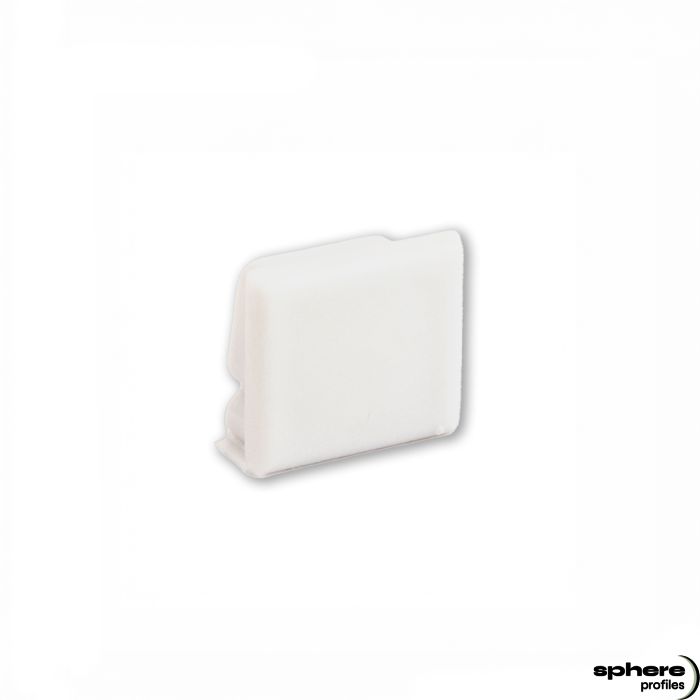 AURIGA End cap, white, single set