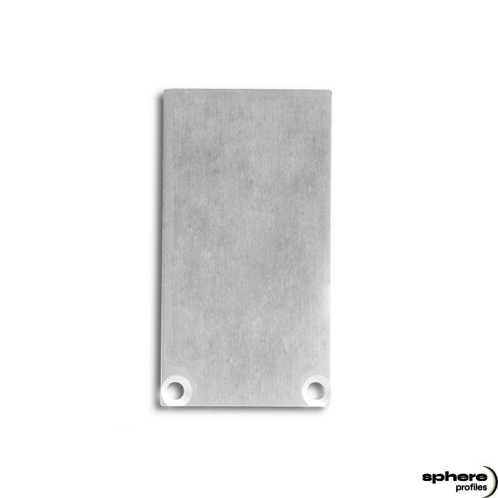 ALKOR/ELEKTRA End cap, set of 2, incl. screws, extra high