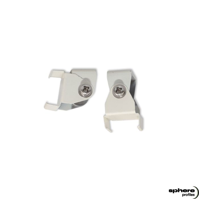 BRACKET-19 mounting bracket, white, swiveling