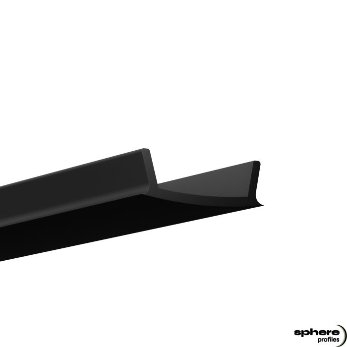 BLACK-01 Cover, 300cm, black/matt