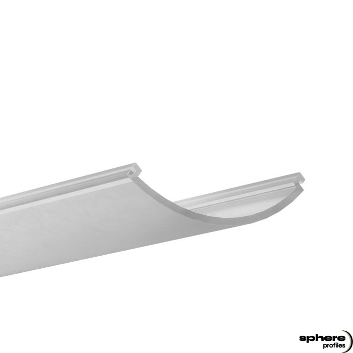 OPAL-12 Cover, 200cm, opal/satinised